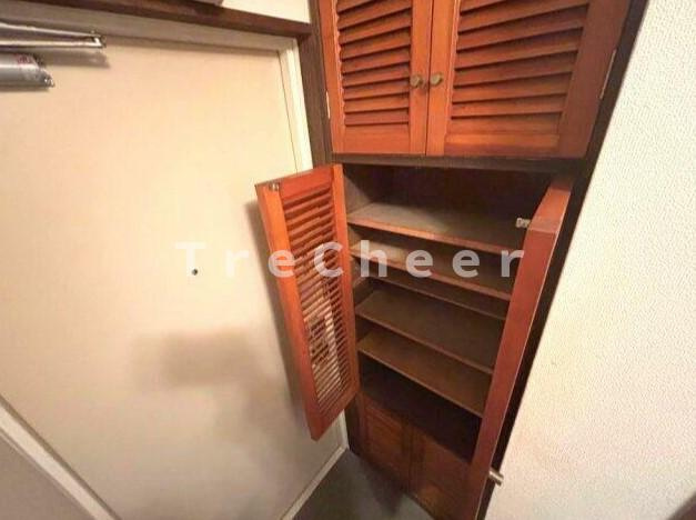 タカハシハイツの玄関