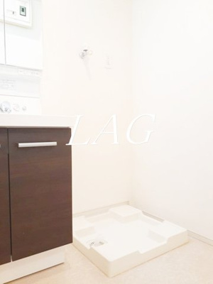 【設備】 | アクアセゾン | 室内洗濯機置き場です。