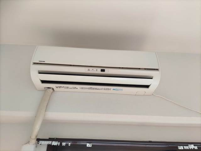 エメラルドマンションの設備|エアコン付いてます。