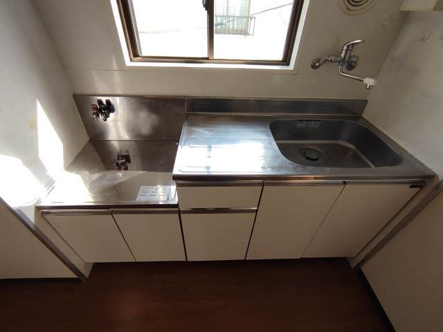 エメラルドマンションのキッチン|キッチンです。