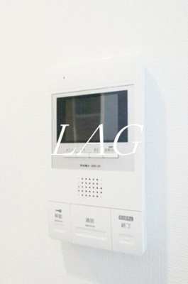 【セキュリティ】 | ルネコート五反野コンフィ | モニター付きインターホンです。