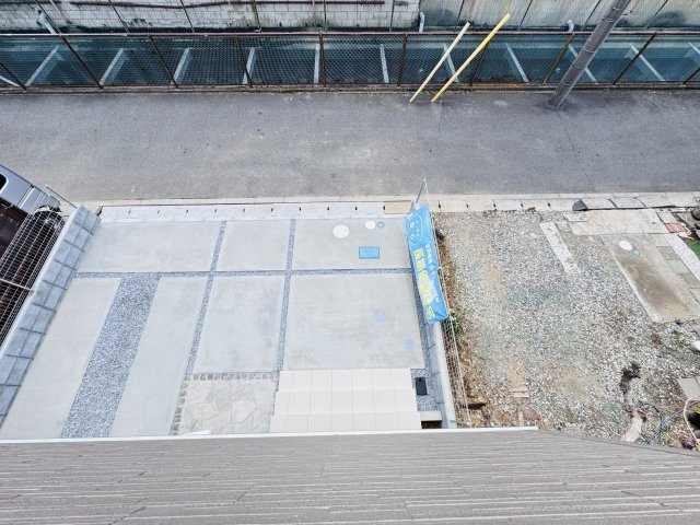 三郷市彦川戸１丁目新築戸建（彦川戸３期）の展望|バルコニーより南側眺望・南道路で日当たり良好♪