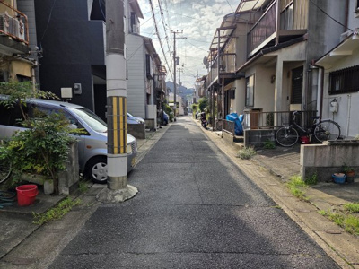【前面道路含む現地写真】 | 山科区西野大鳥井町　売地