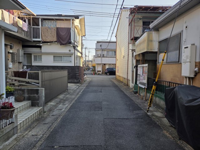 【前面道路含む現地写真】 | 山科区西野大鳥井町　売地