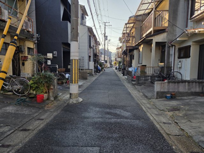 【前面道路含む現地写真】 | 山科区西野大鳥井町　売地