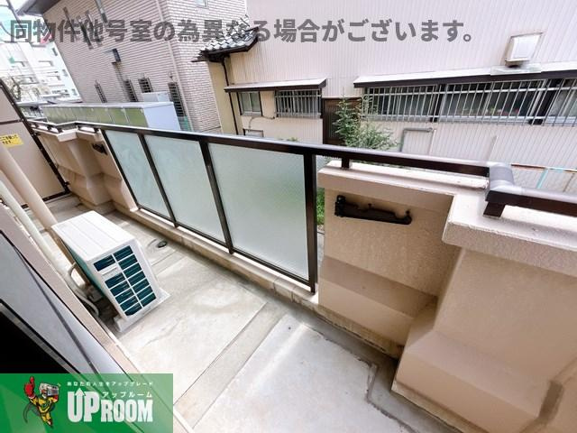 ベルデュール春日井のバルコニー