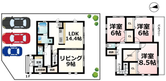 【間取り】 | 萱野浦