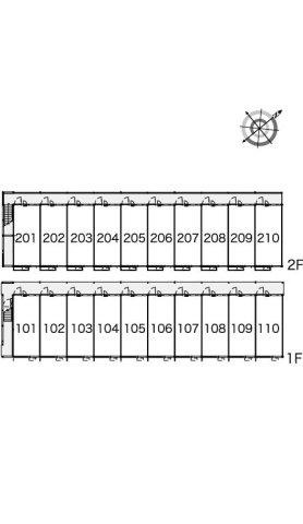 レオパレス富の区画図
