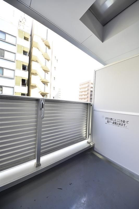 クーカイテラス中目黒のバルコニー