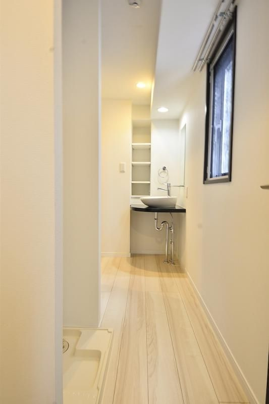 クーカイテラス中目黒の独立洗面台