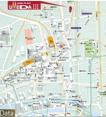 【地図】 | アクアプレイス梅田Ⅲ