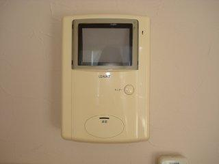 クイーンパレスのセキュリティ|カメラ付インターホン（イメージ）