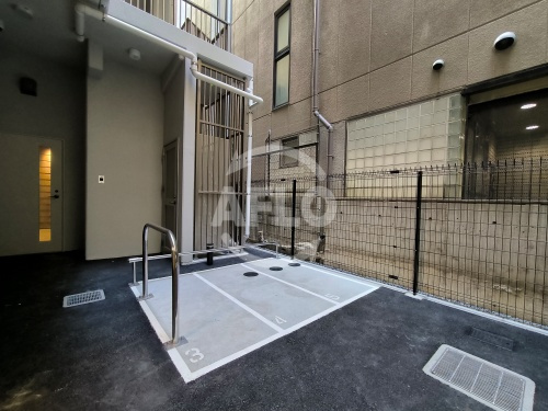 アーバネックス東梅田のその他共用部分|アーバネックス東梅田　バイク置き場