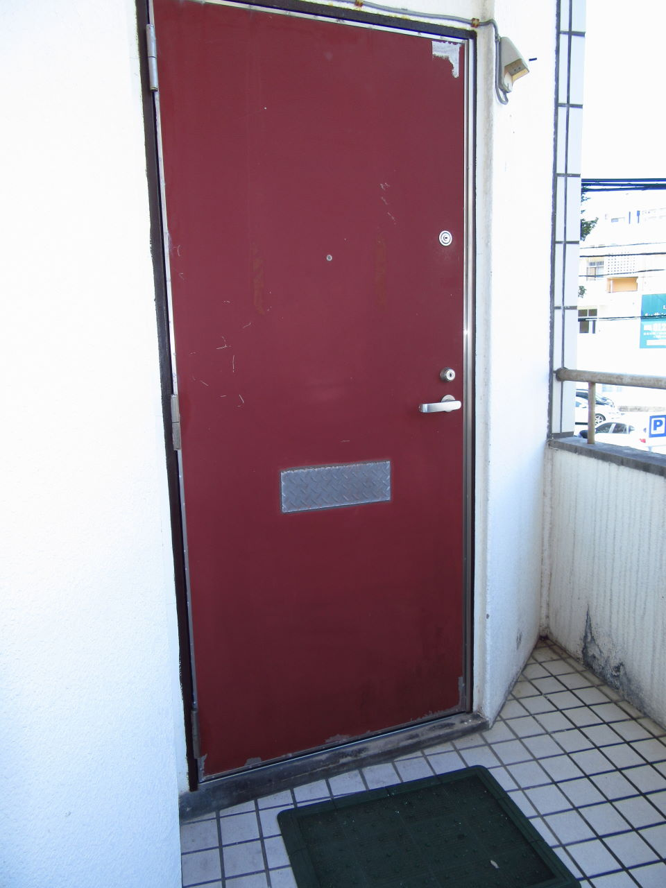 田崎ビルの玄関