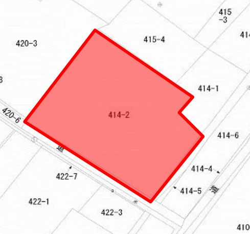 【中古戸建】桐生市梅田町1丁目の区画図|■区画図