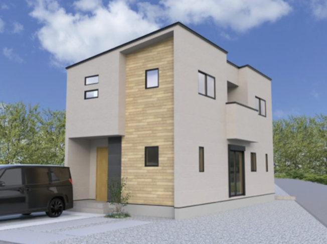 【外観パース】 | 鴻巣市松原第4期　ワイウッドコート　新築戸建　全10棟　5号棟 | 5号棟