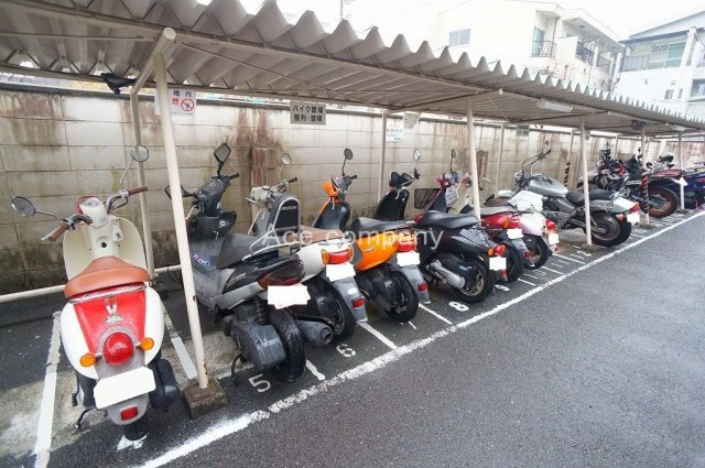 【その他共用部分】 | 久宝寺グリーンマンション | 【バイク置き場】