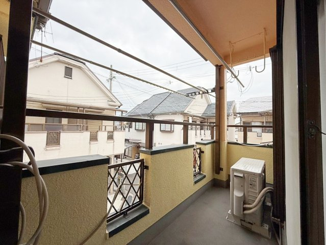 岸和田市田治米町　中古戸建のバルコニー