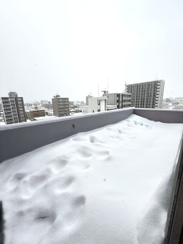 シャトウ山鼻のバルコニー