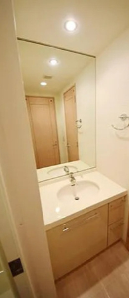 江東区富岡１丁目の賃貸マンションの洗面所