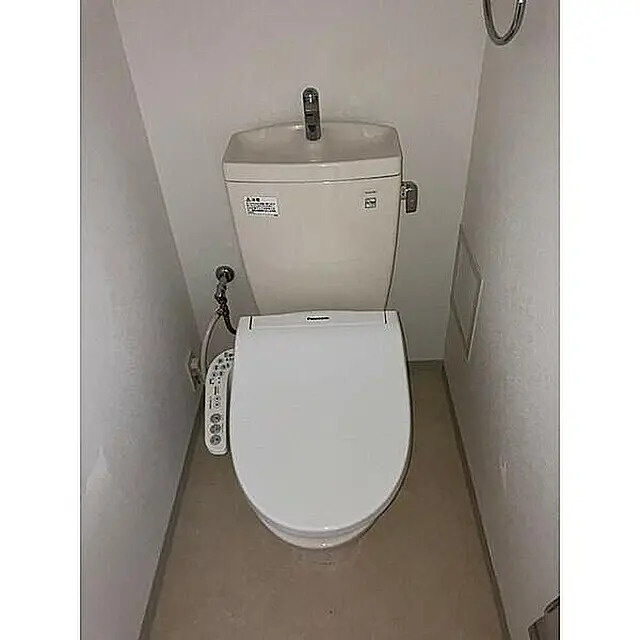 江東区富岡１丁目の賃貸マンションのトイレ