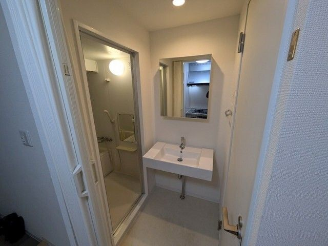 コーポ高輪の独立洗面台