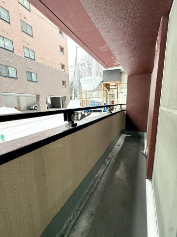 GSハイム中島公園のバルコニー