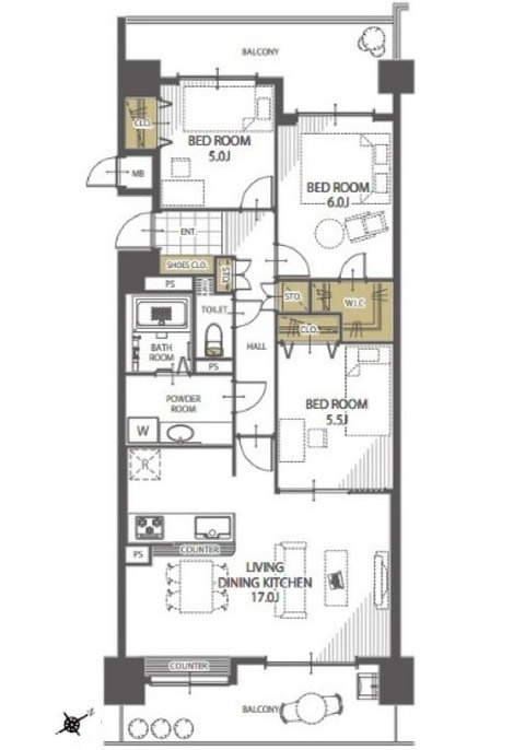 グランパル西原