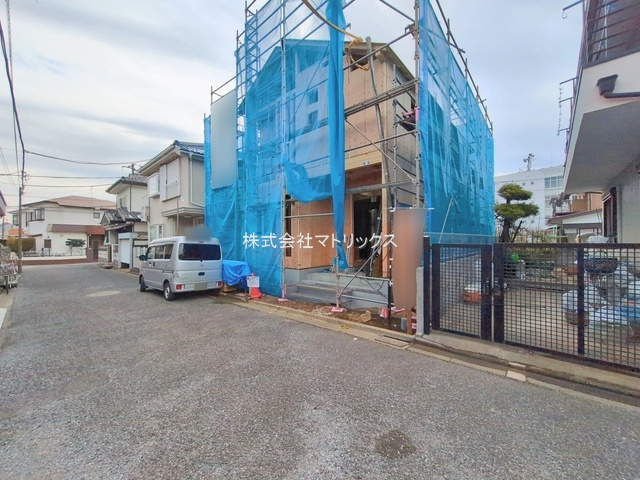 練馬区大泉学園町3丁目　長期優良住宅　地震に強い安心邸宅の前面道路含む現地写真|2026年2月撮影