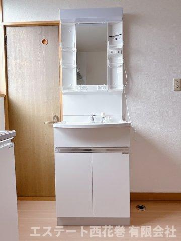 コーポ伊藤の独立洗面台