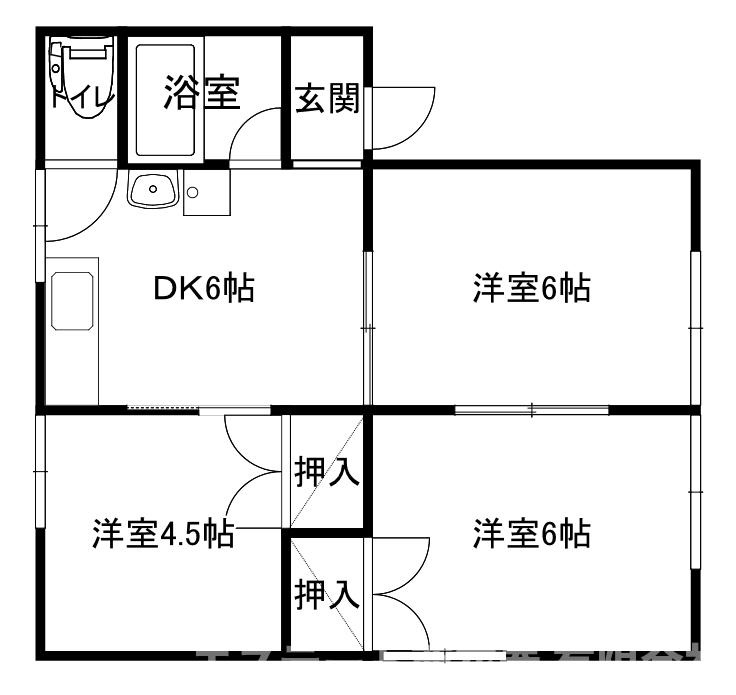 コーポ伊藤の間取り
