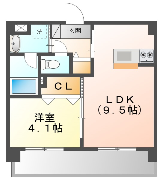 ネオフォートの間取り