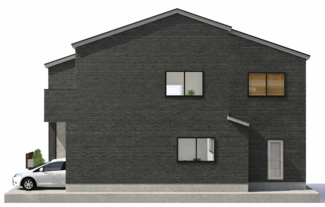 【外観パース】 | 下京区七条御所ノ内北町　建築条件つき