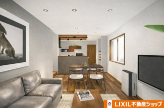 【完成予想図】 | 下京区七条御所ノ内北町　建築条件つき