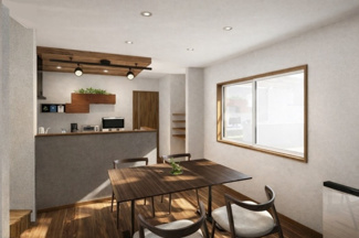 【完成予想図】 | 下京区七条御所ノ内北町　建築条件つき