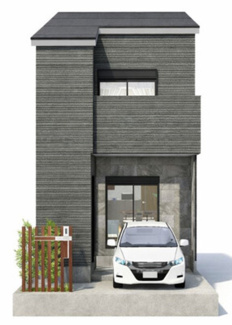 【外観パース】 | 下京区七条御所ノ内北町　建築条件つき