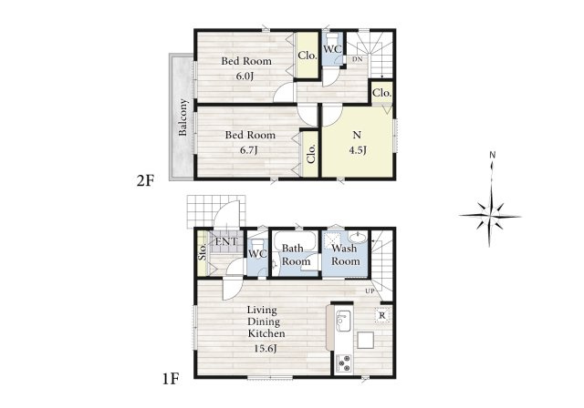 【間取り】 | リビングの大きな開口部は陽当たりの確保だけでなく、まとめ買いで大量のお買い物をした際や家具など大きな物を購入した際に便利です。
