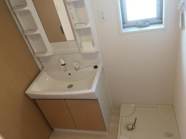 光の洗面所|洗面