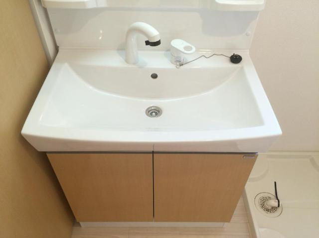 光の洗面所|洗面