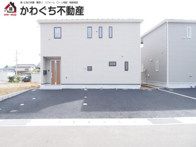 【外観】 | Cradle garden　郡山市富田町第２１　１号棟 | ※同施工物件写真　★内覧予約で新米2kg★