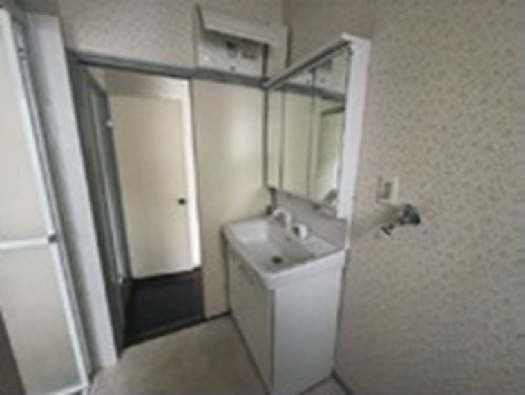 中古戸建　熊谷市万吉572-72（リフォーム住宅）の独立洗面台