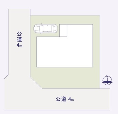 中古戸建　熊谷市万吉572-72（リフォーム住宅）の区画図