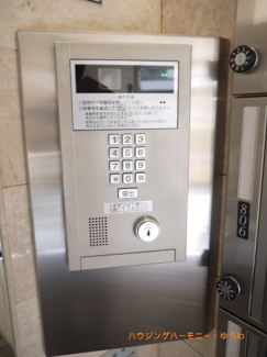 【その他共用部分】 | オートロック付になっていますので、不審者対策は、しっかりとしています。