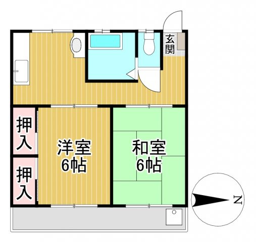 レイクヒルY'sの間取り