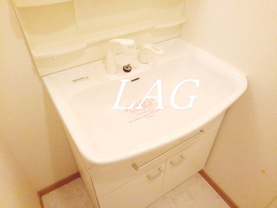 【洗面所】 | クレオ・テラ　本八幡 | 洗面台です。