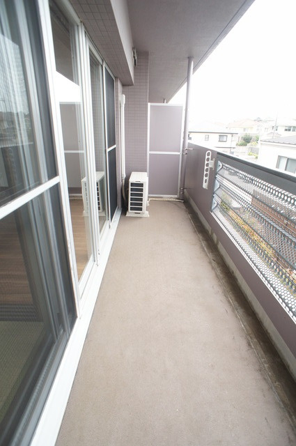 サンシャインパレスのバルコニー