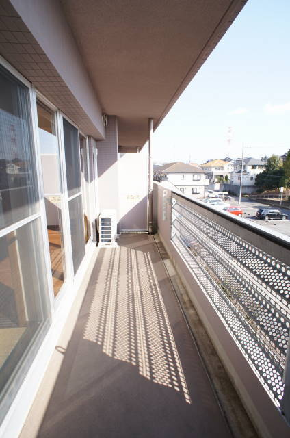 サンシャインパレスのバルコニー