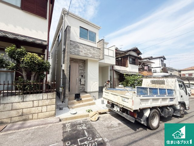 富田林市寿町　第1期　新築一戸建ての外観|現在建築中！落ち着いた街並みで新生活を始めることが出来そう！周辺の物件も併せてご紹介させて頂きます！