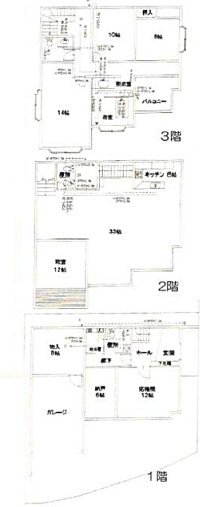 長田区五位ノ池町3丁目の間取り|広くゆったりと家族揃って寛げるLDKは39帖。