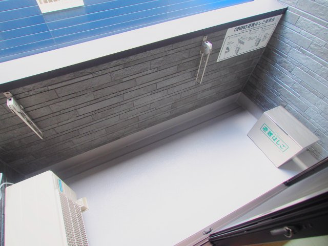 フォレスト青崎のバルコニー